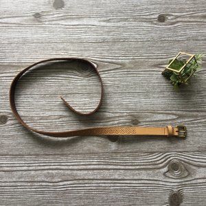 J. Crew | Tan Leather Belt